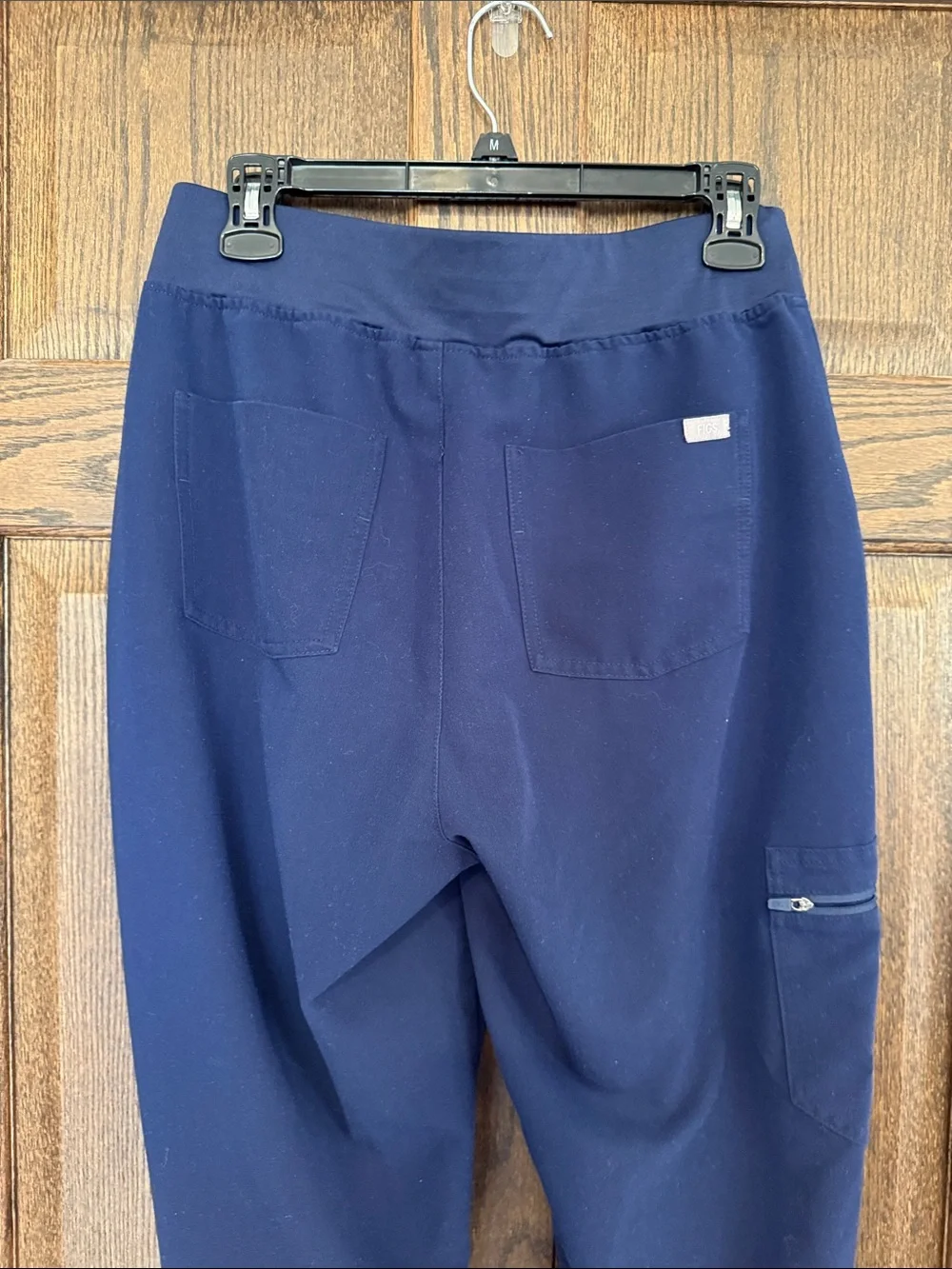 Figs Navy Jogger Scrub Pants with Drawstring Unisex Medium/Tall